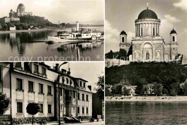 Esztergom Donau Raddampfer Basilika