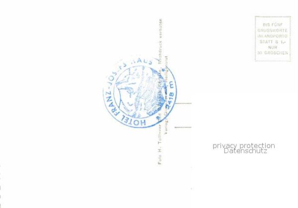 Heiligenblut Kaernten Kaiser Franz Josef Haus mit Grossglockn – Bild 2