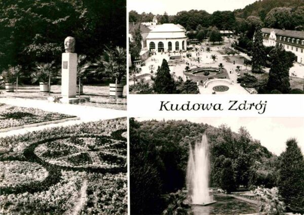 Kudowa-Zdroj Pamnik Stanislawa Moniuszki Pijolnia i