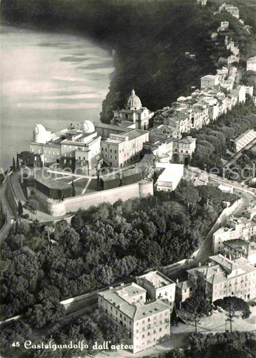 Castelgandolfo Latium dall aereo