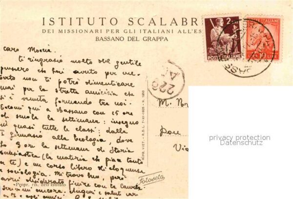 Bassano del Grappa Istituto Scalabrini veduta dal Ponte Ve – Bild 2