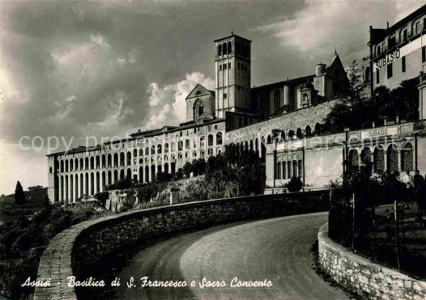 Assisi Umbria Basilica di San Francesco e Sacro Conve