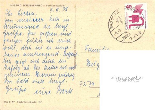Bad Schussenried Parksanatorium – Bild 2
