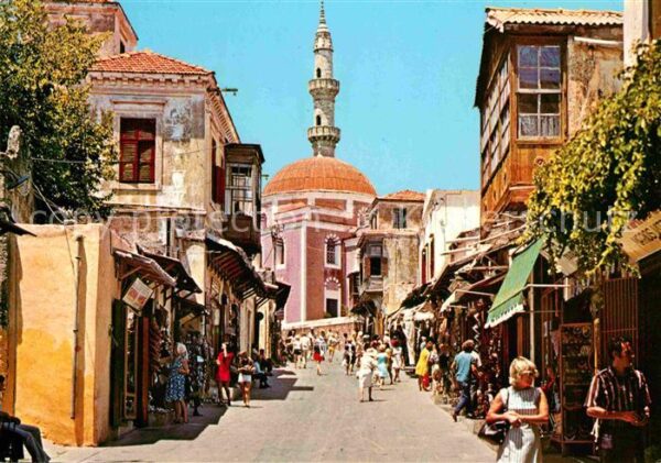 Rhodos Rhodes Aegaeis Altstadt