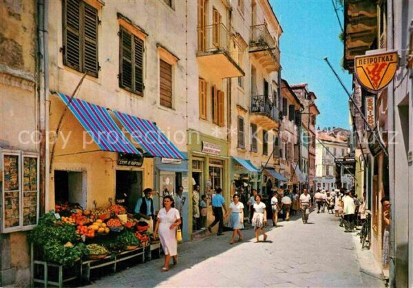 Korfu Corfu Der Markt