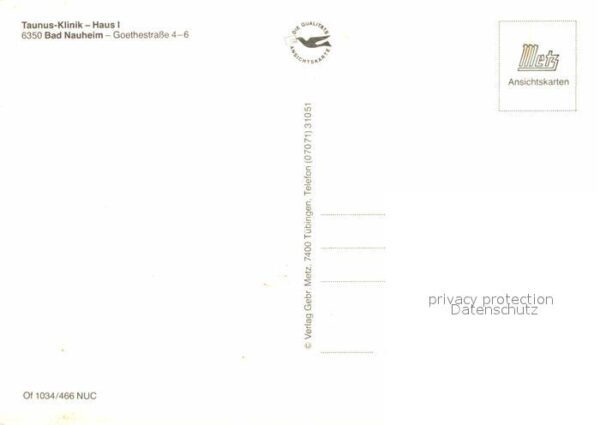 Bad Nauheim Taunus Klinik Haus I Speisesaal Foyer B – Bild 2
