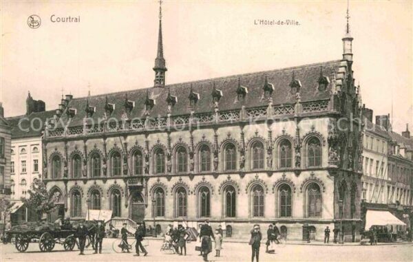 Courtrai KORTRIJK Flandre Belgie Hotel de Ville