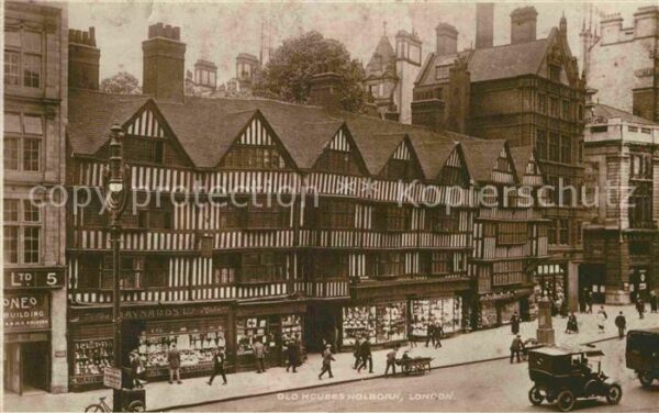 London Old Houses Holborn