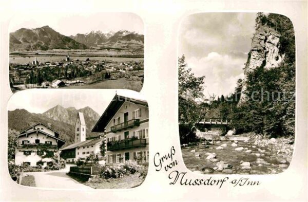 Nussdorf Inn Dorfpartie Mühltal Alpenpanorama