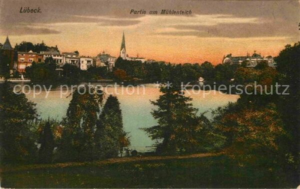 Luebeck Partie am Mühlenteich