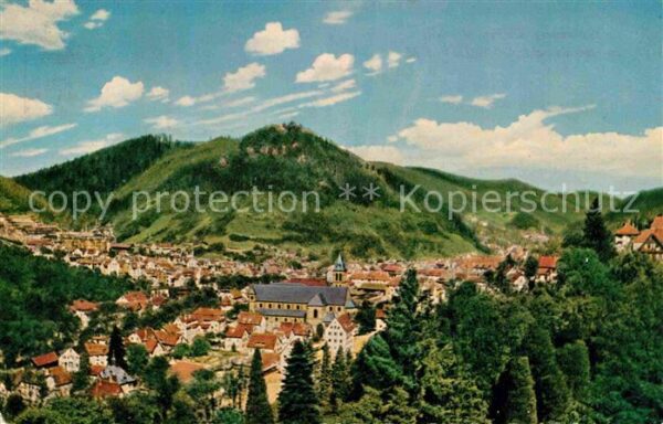 Schramberg Panorama Fünftälerstadt im Schwarzwald