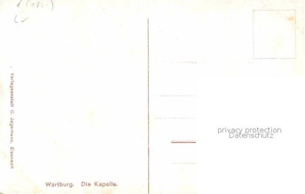 Wartburg Eisenach Kapelle – Bild 2