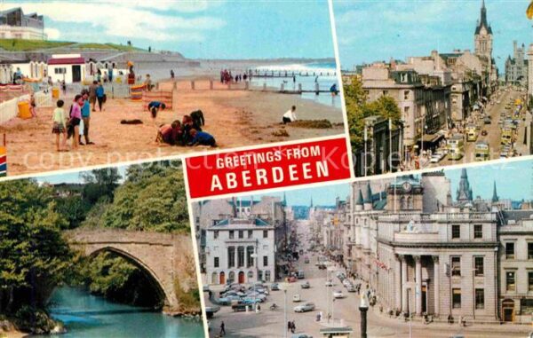 Aberdeen City Beach Brigde Union Street