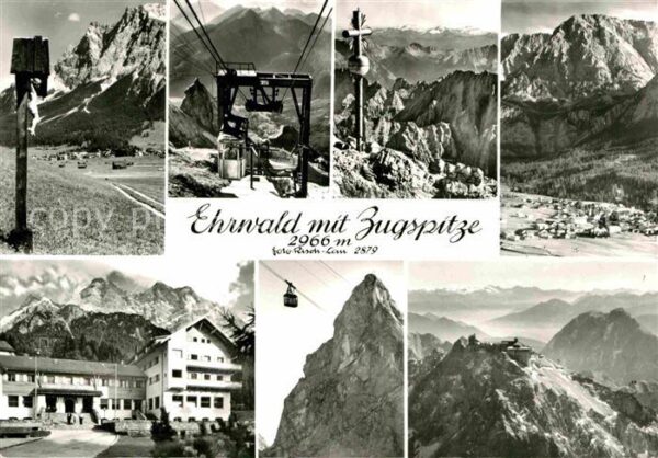 Ehrwald Tirol Gebirgspanorama Zugspitze Wettersteinge
