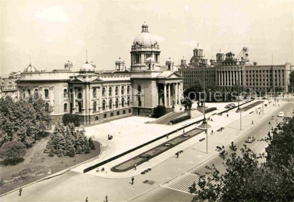 Beograd Belgrad Narodna skupstina Gebäude der Nationalv