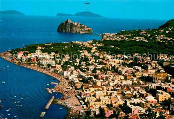 Ischia Panorama Küstenort Insel Capri Fliegera