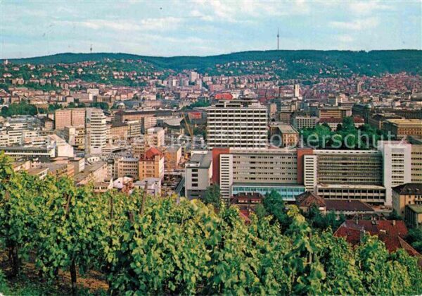Stuttgart Blick über die Stadt