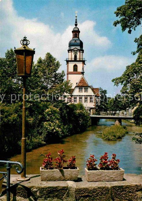 Erbach Odenwald An der Mümling Rathaus Ev. Stadtkirche