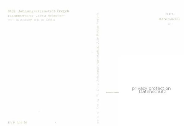 Johanngeorgenstadt Jugendherberge Ernst Schneller mit Blat – Bild 2