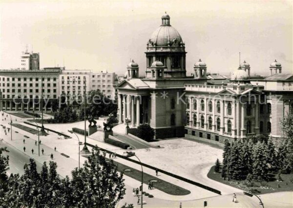 Beograd Belgrad Narodna skupstina Gebäude der Nationalv