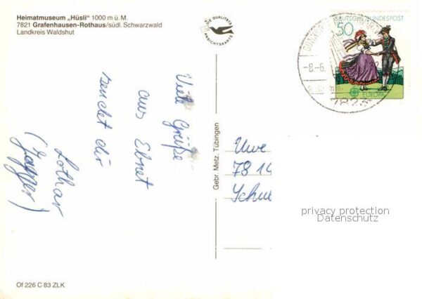 Rothaus Grafenhausen Heimatmuseum Hüsli Schwarzwald – Bild 2