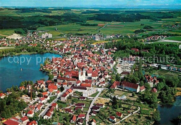 Bad Waldsee Moorheilbad Oberschwaben Fliegeraufnahm