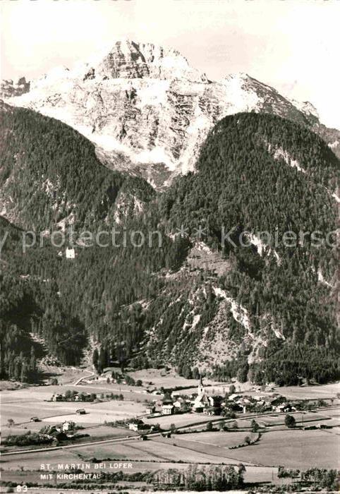 St Martin Lofer mit Kirchental Loferer Steinberge