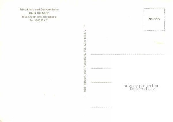 Kreuth Tegernsee Privatklinik und Seniorenheim Haus Brun – Bild 2