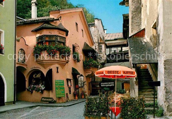 Rattenberg Tirol Malerwinkel Altstadt Gaststätte Cafe Re