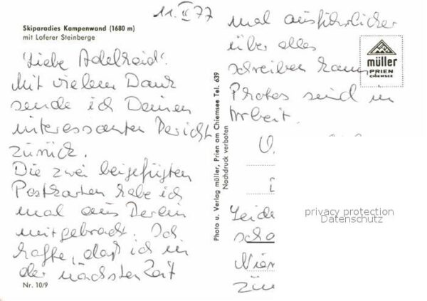 Aschau Chiemgau Skiparadies Kampenwand mit Loferer Stei – Bild 2