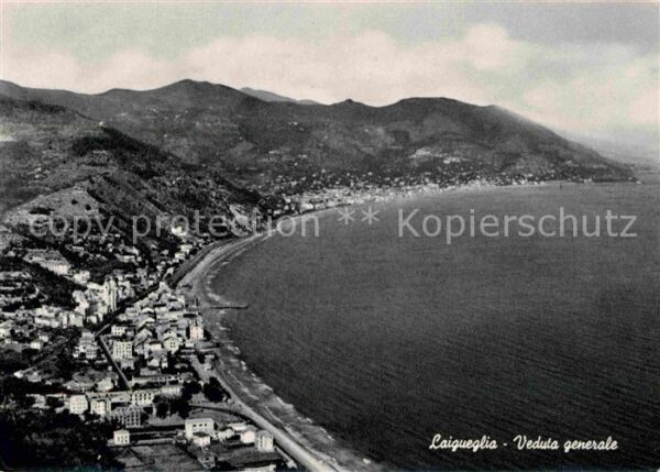 Laigueglia  Veduta generale Riviera dei Fiori