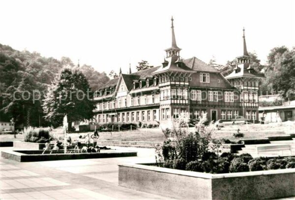 Alexisbad Harz Reichsbahn Erholungsheim Selketal