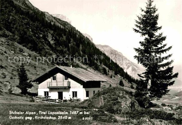 Gschnitz Tirol Laponisalm Stubaier Alpen
