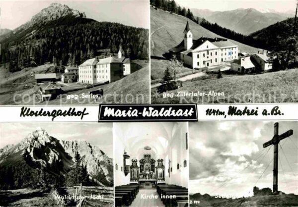 Matrei Brenner Kloster Gasthof Maria Waldrast Serles W