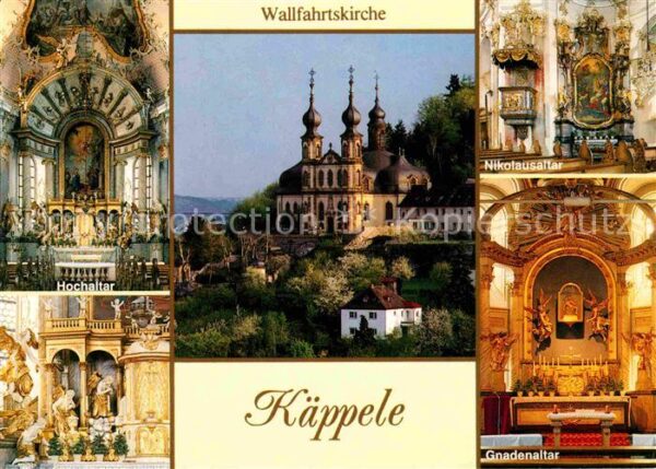 Wuerzburg Wallfahrtskirche Käppele Erbauer Baltha