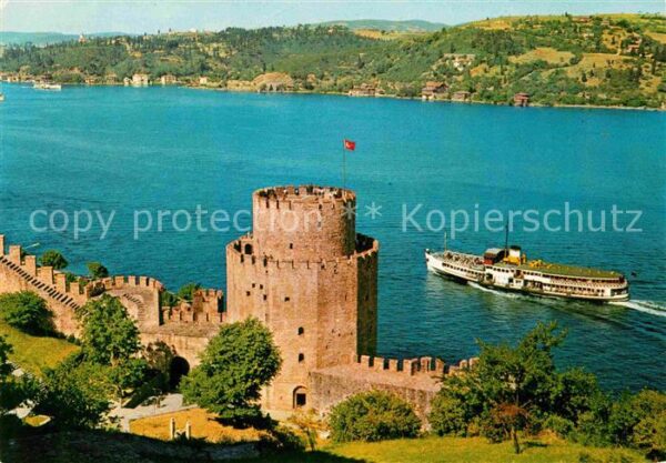 Istanbul Constantinopel Rumeli hisar ve Bogaz Festungsanlage Bo