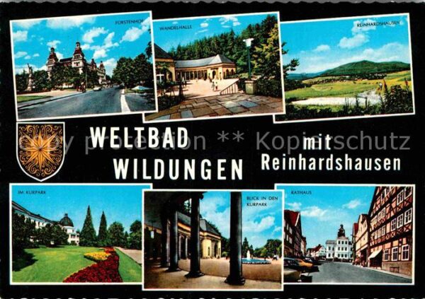 Reinhardshausen Fürstenhof Wandelhalle Kurpark Rathaus
