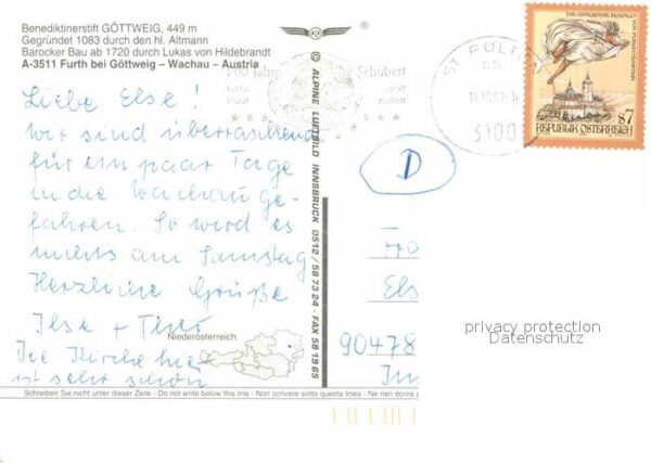 Furth Goettweig Benediktinerstift Göttweig Fliegeraufna – Bild 2