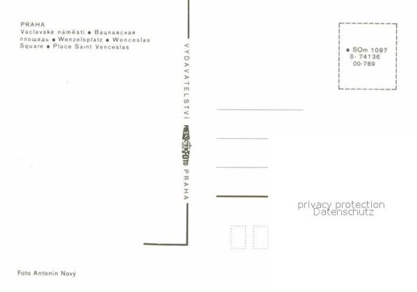Praha Prahy Prague Vaclavske namesti Wenzelsplatz Denkmal – Bild 2