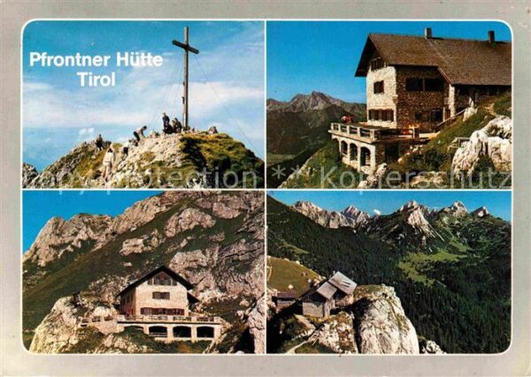 Vils Tirol Pfrontner Hütte Berghaus Allgäuer Alpen