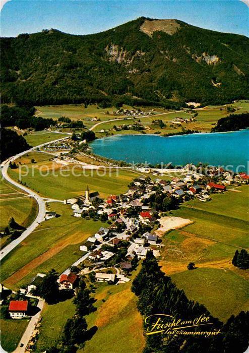 Fuschl See Salzkammergut Ferienort Badeort mit Filbling Fliegera