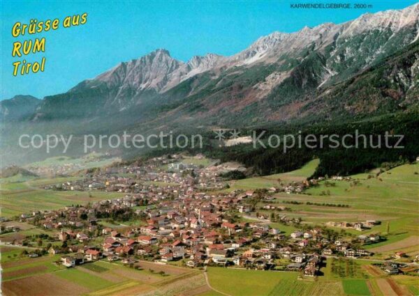 Rum Tirol Wandergebiet am Fusse des Karwendelgebi
