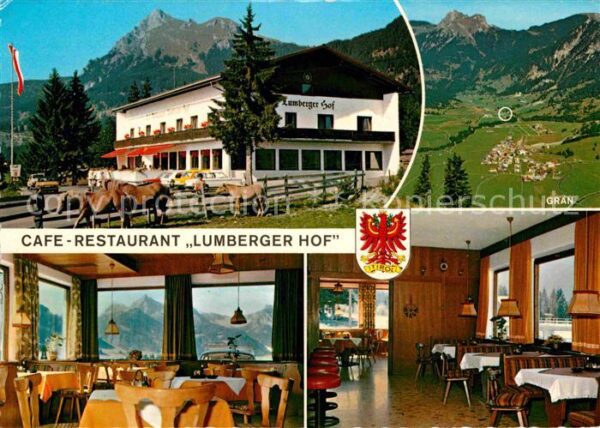 Graen Tirol Cafe Restaurant Lumberger Hof Panorama