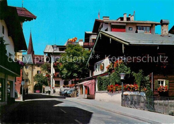Kitzbuehel Tirol Motiv aus Alt Kitzbühel