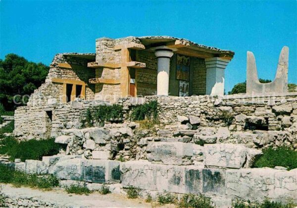 Knossos Cnosse Kreta Die grossen Propyläen Tempel Antike Stä