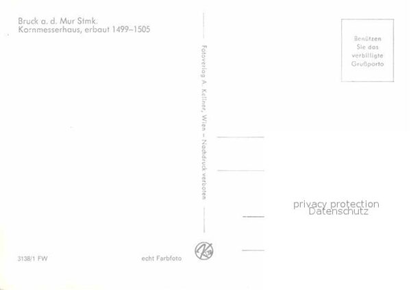 Bruck Mur Kornmesserhaus erbaut 15. Jhdt. – Bild 2