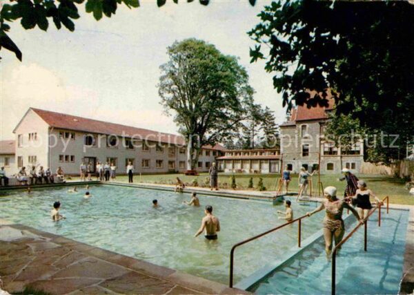 Braunfels Erholungsheim des HvH mit Schwimmbad