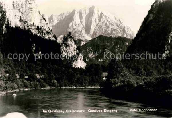 Gesaeuse Gesäuseeingang Ennstaler Alpen