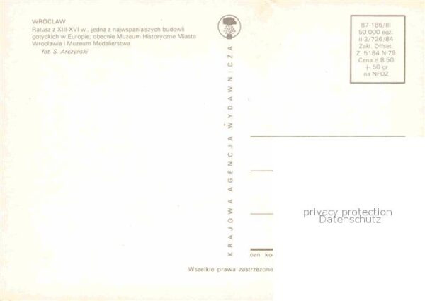Wroclaw Ratusz Muzeum Rathaus Museum – Bild 2