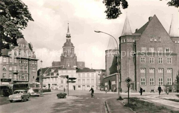 Stralsund Mecklenburg Vorpommern Platz der Solidarit